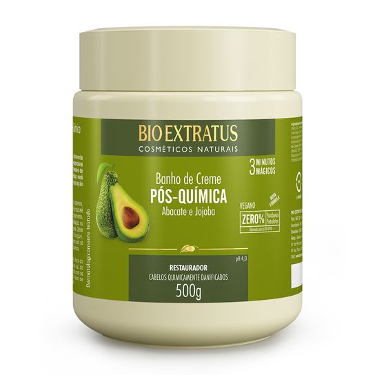 Banho de Creme Pos-Quimica 500g -inclusao do Nova Formula-